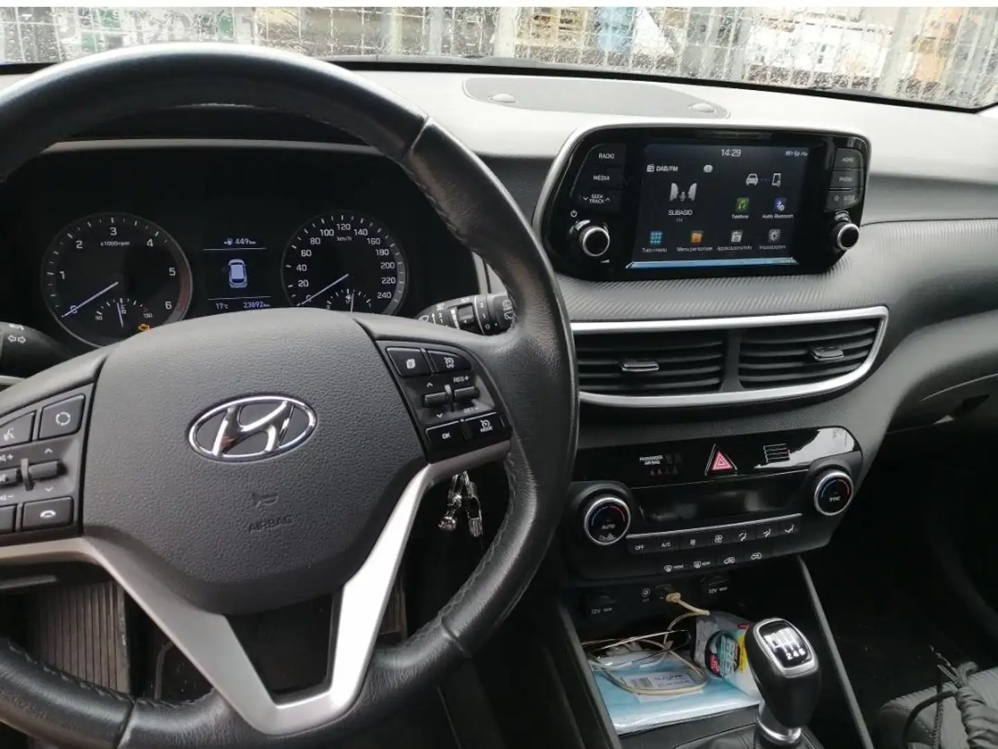 Hyundai TUCSON Tucson 1.6 crdi Xtech Comfort Pack 2wd 115cv my20 Bianco - 1