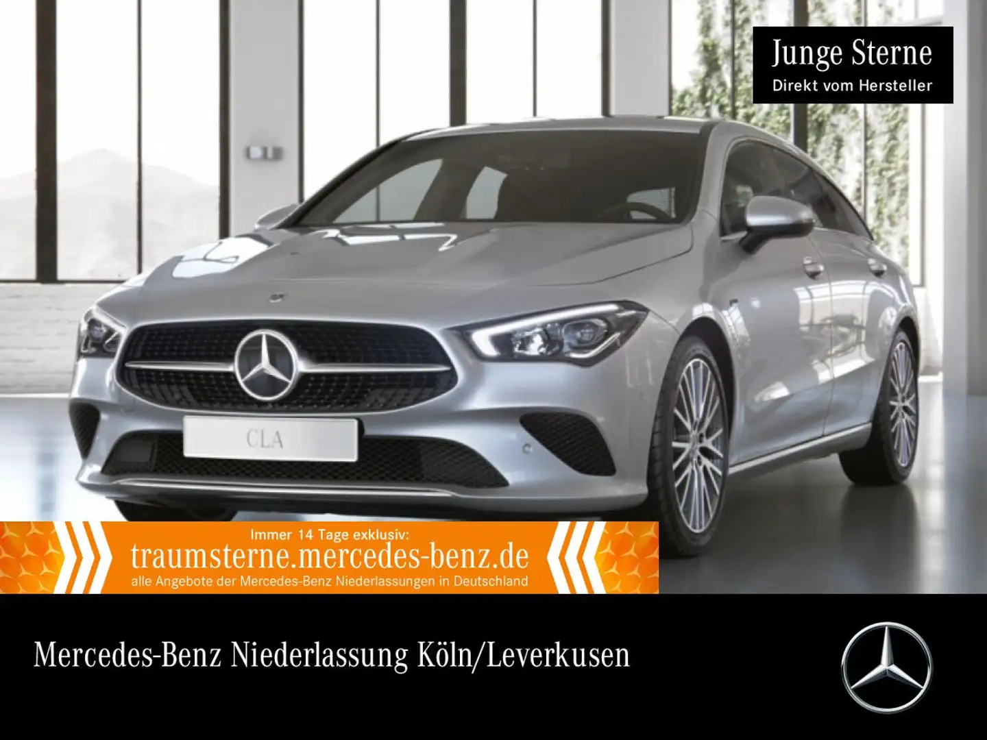 Mercedes-Benz CLA 250 e PROGRESSIVE+LED+BURMESTER+KAMERA+8G Silber - 1