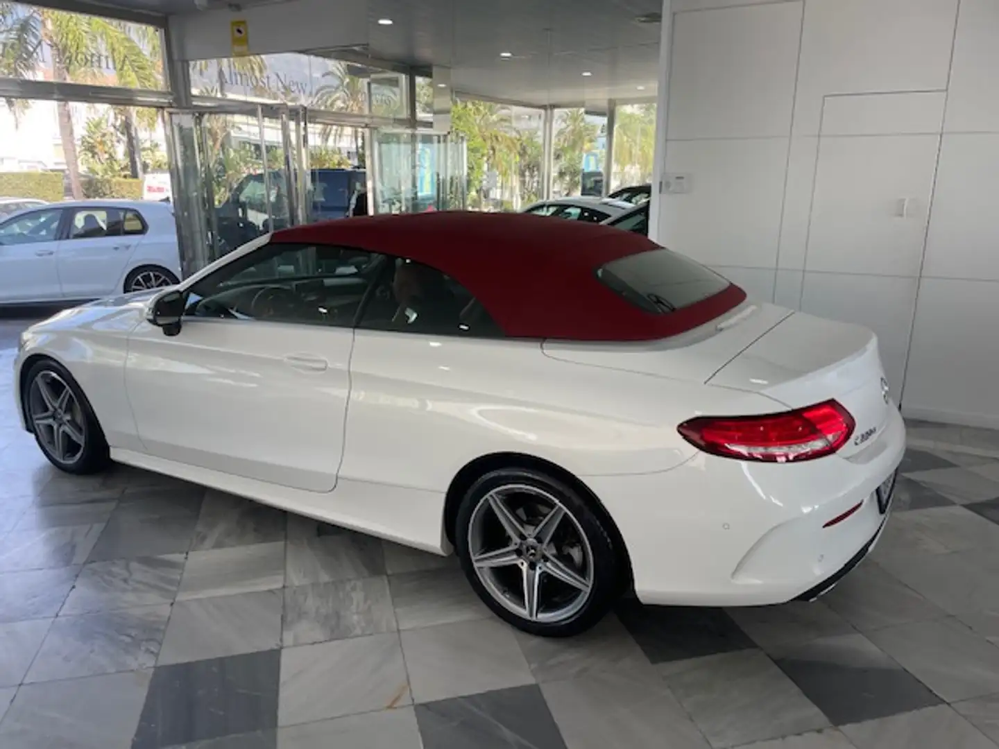 Mercedes-Benz C 220 Cabrio 220d 9G-Tronic Blanco - 2