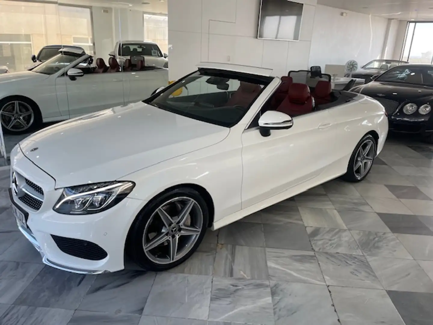 Mercedes-Benz C 220 Cabrio 220d 9G-Tronic Blanco - 1