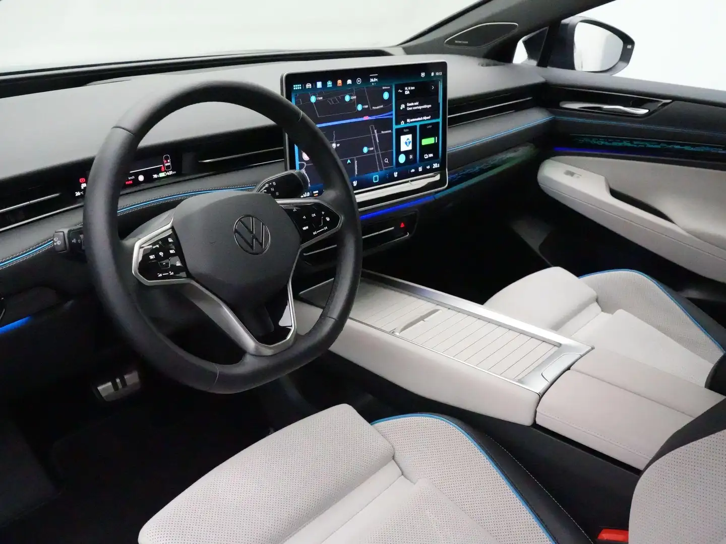 Volkswagen ID.7 Limousine 77 kWh 286 pk Pro Business | Rondomzicht Blauw - 2