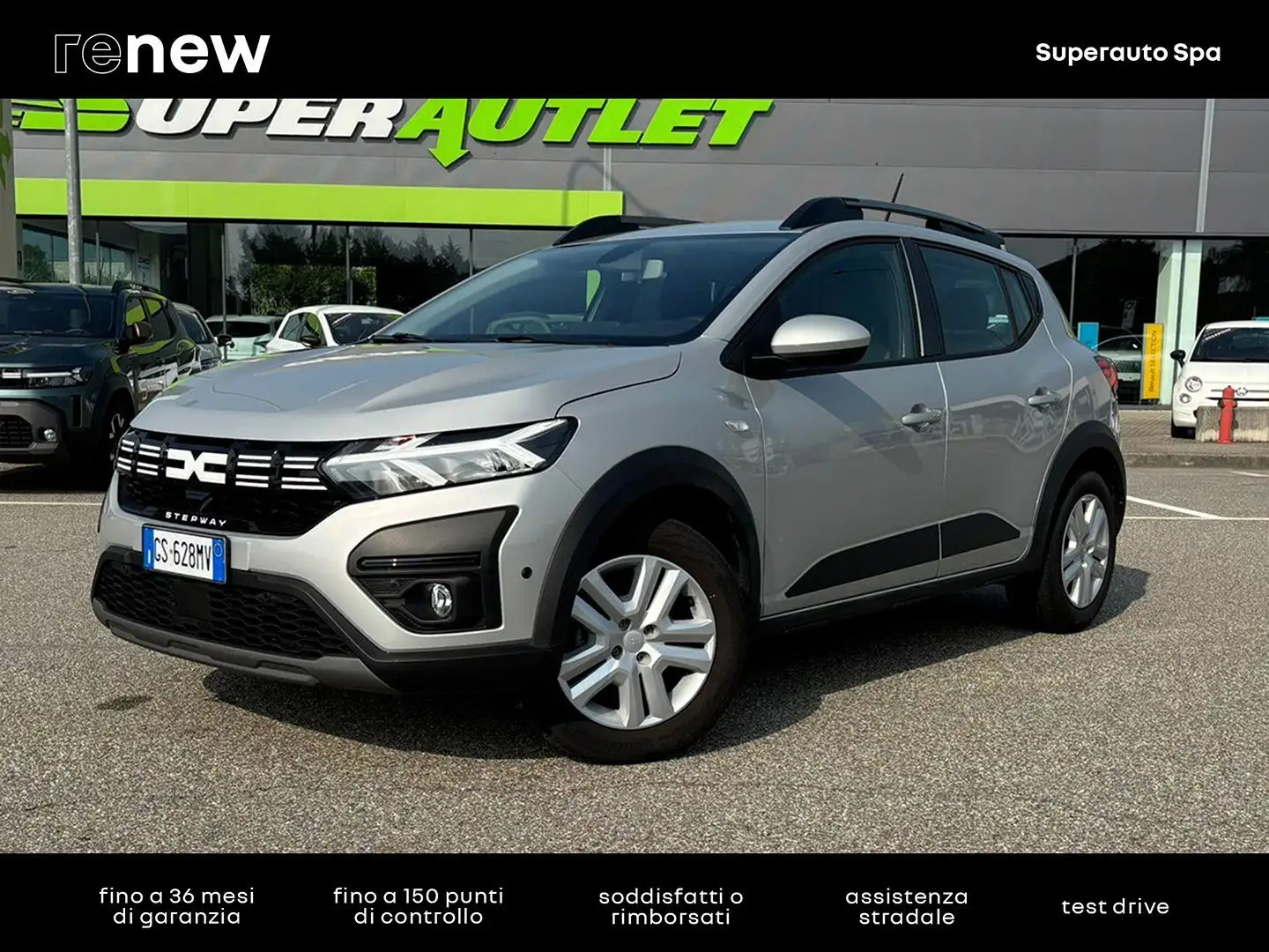 Dacia Sandero Stepway 1.0 tce Expression Eco-g 100cv Grijs - 1