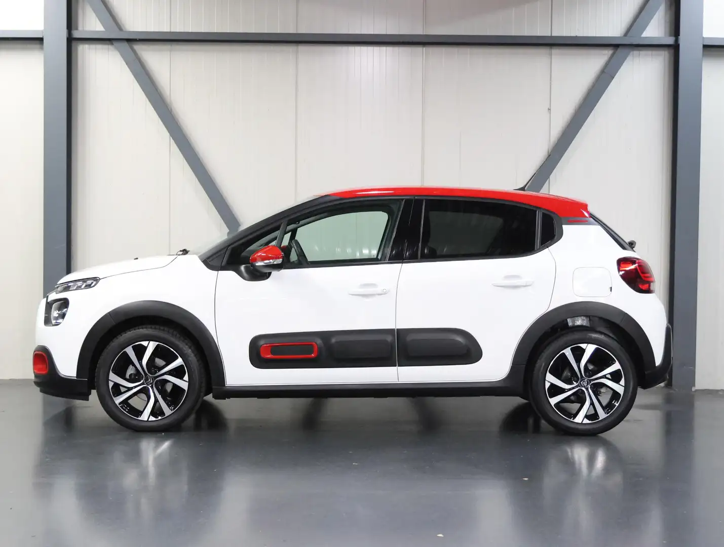 Citroen C3 1.2 110PK Shine | AUTOMAAT | AppleCarplay/AndroidA Blanc - 2