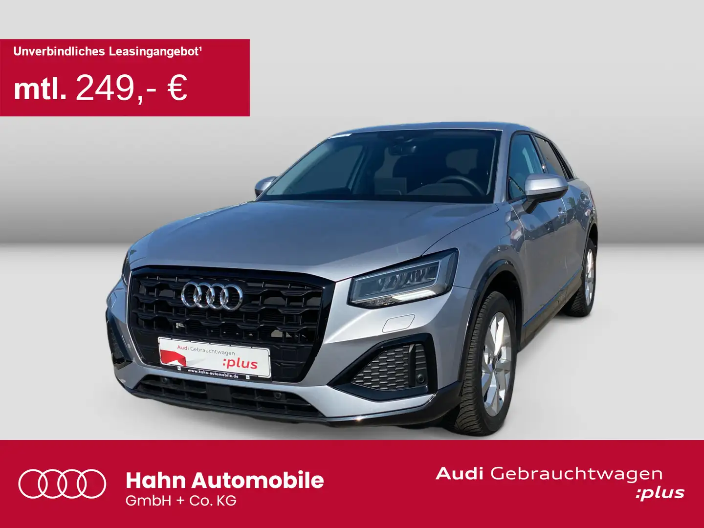 Audi Q2 Advanced 35TFSI S tronic Virtual CAM AHK Lede Silber - 1