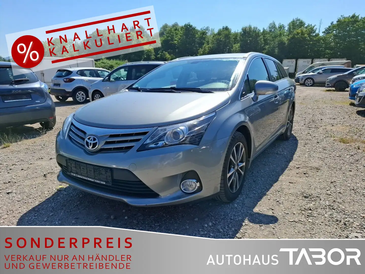 Toyota Avensis Kombi 2.2 D-4D Aut. Edition Navi SHZ Gris - 1