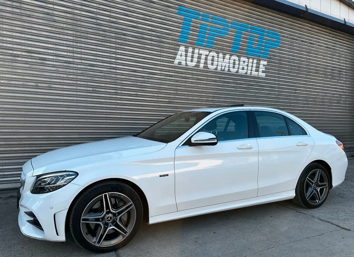 Mercedes-Benz C 300 e Lim.*LED HIGH*WIDE-SCREEN*AHK*AMG-LINE* Blanc - 1