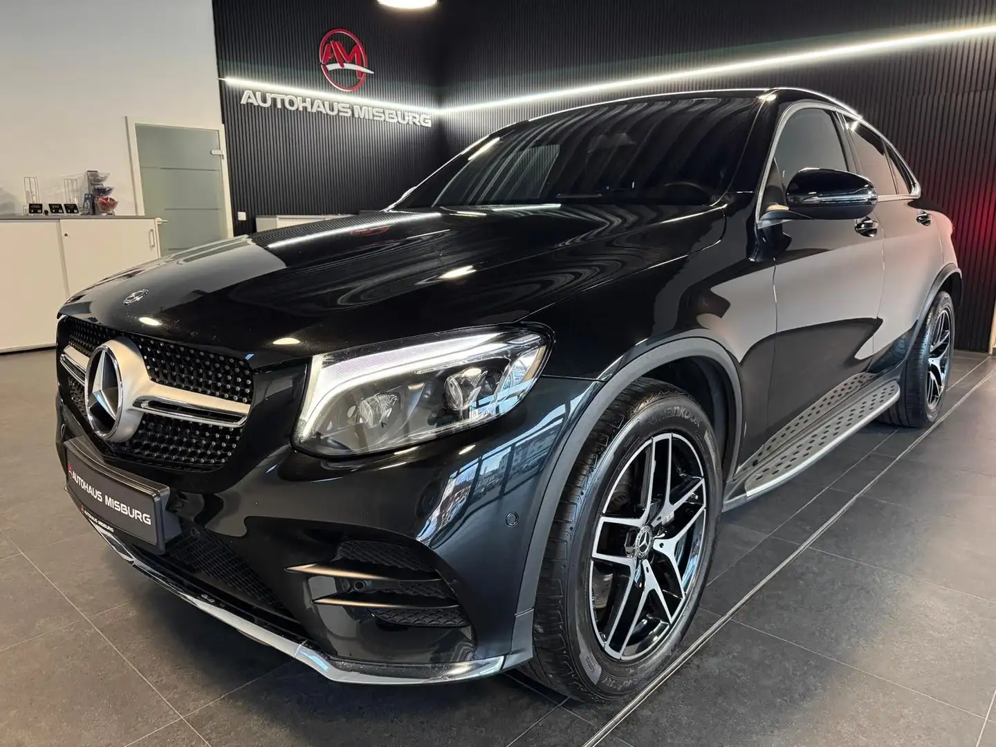 Mercedes-Benz GLC 250 d 4Matic Coupe AMG-Paket/Stand-Hz Schwarz - 1
