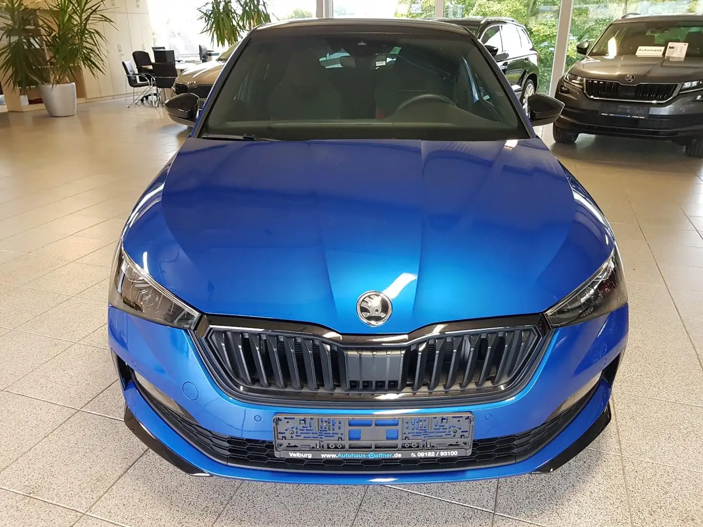 Skoda Scala TSI MONTE CARLO 8-fach-bereift Garantie 6/28 Smart Blau - 2