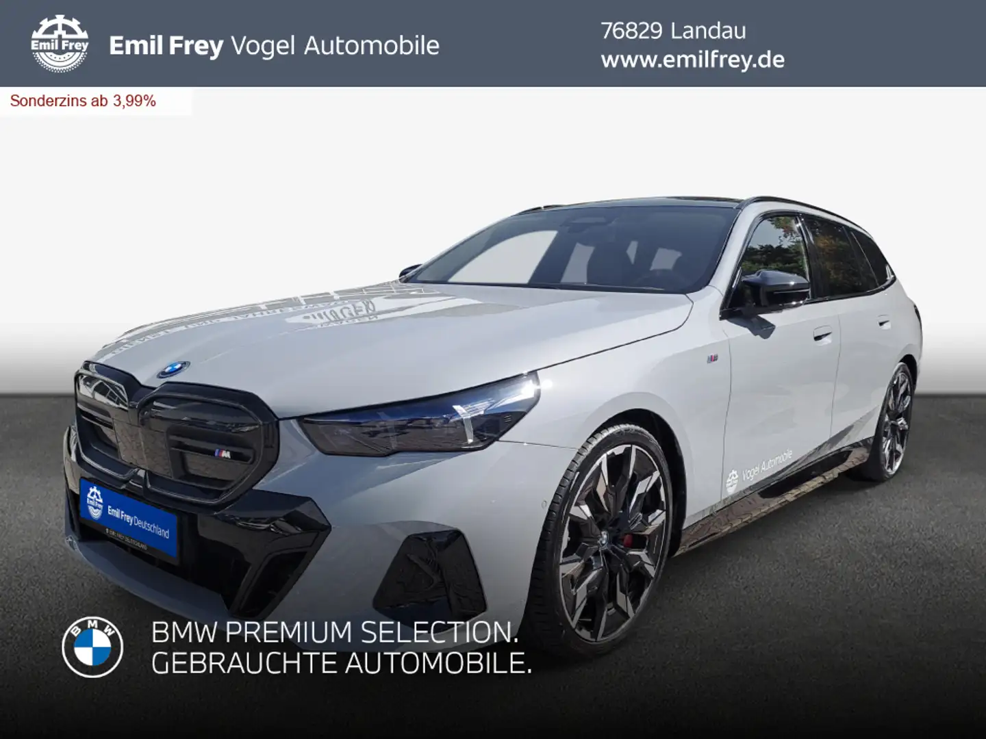 BMW i5 M60 Touring Grau - 1