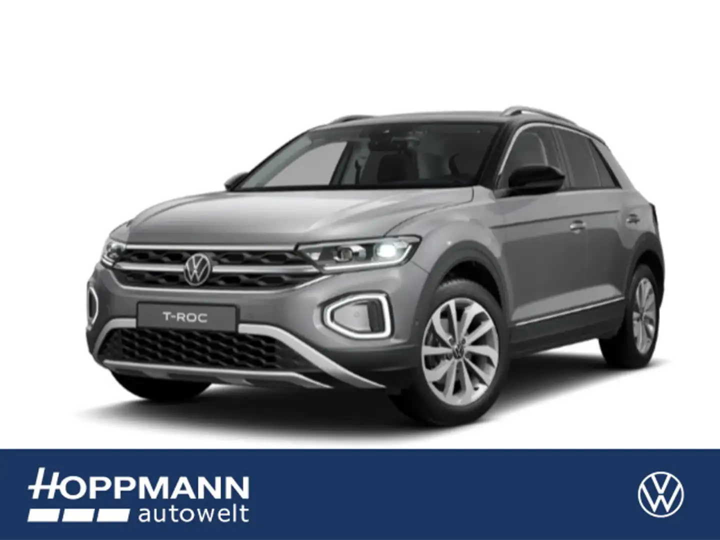 Volkswagen T-Roc Style 1.5 TSI DSG Allwetterreifen + WKR Ka Grau - 1