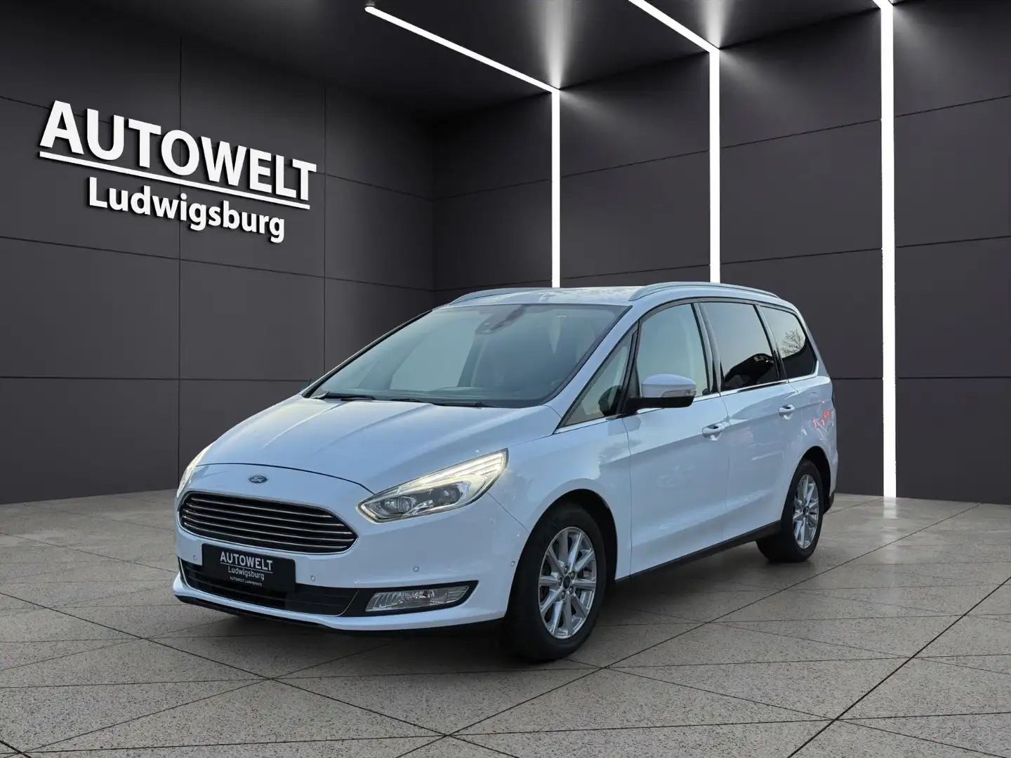 Ford Galaxy Titanium 2.0 TDCI Automatik 7-Sitze Blanc - 1