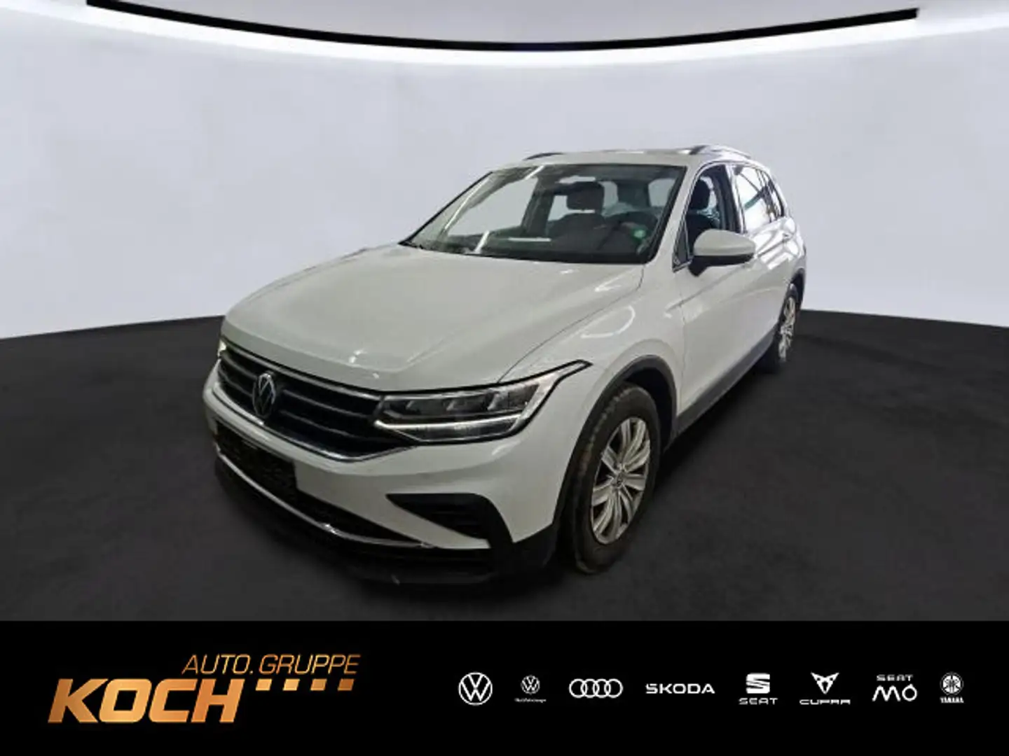 Volkswagen Tiguan 1.5TSI Life Navi LED AHK Weiß - 1