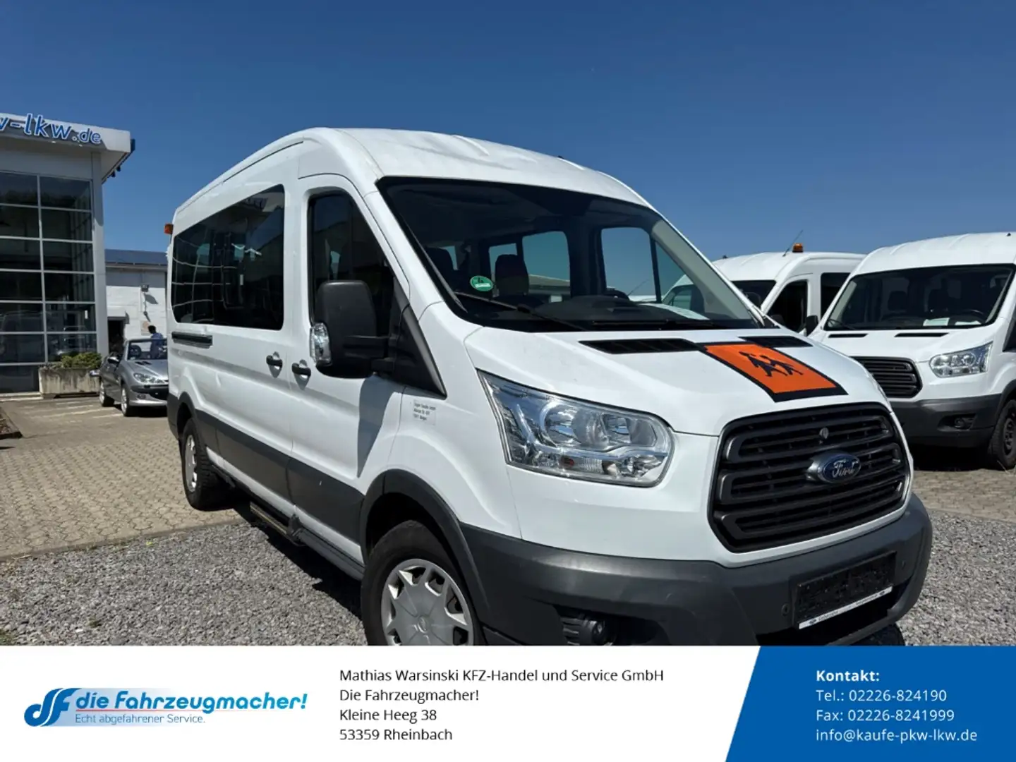 Ford Transit Kombi 350 L3 Trend 2.2 TDCi DPF *1777 *KLIMA Blanco - 1
