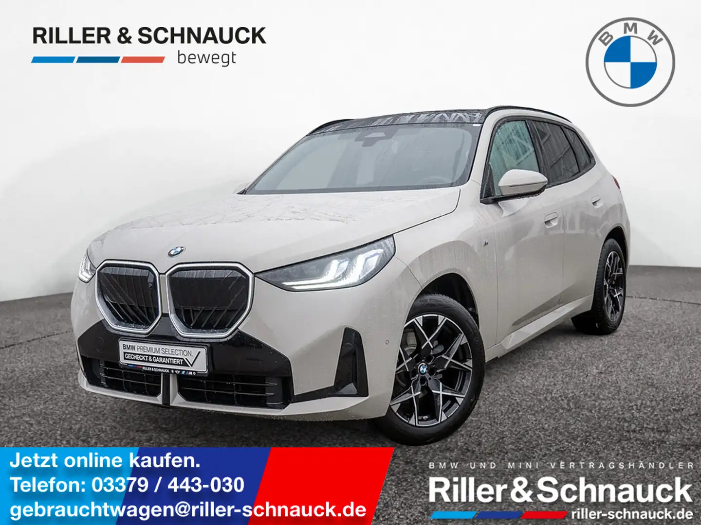 BMW X3 xDrive 20d M-Sport HUD PANO 360° STANDHZ Grau - 1