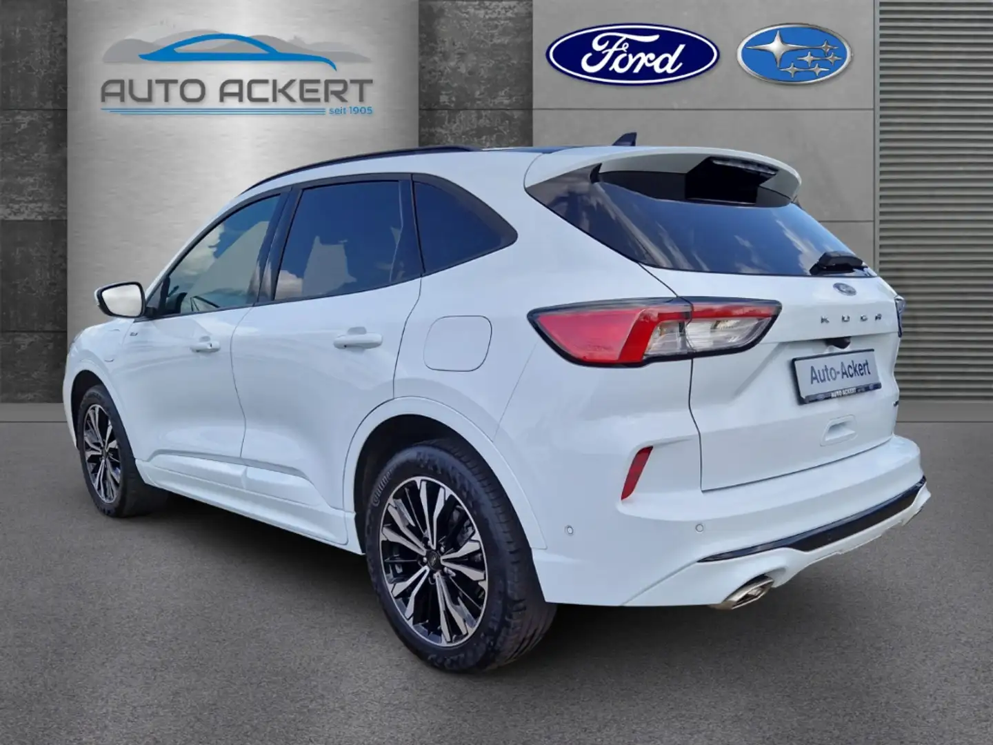 Ford Kuga ST-Line X 2.5-PHEV*P-Dach*ACC*W-Pak*K-Free Weiß - 2