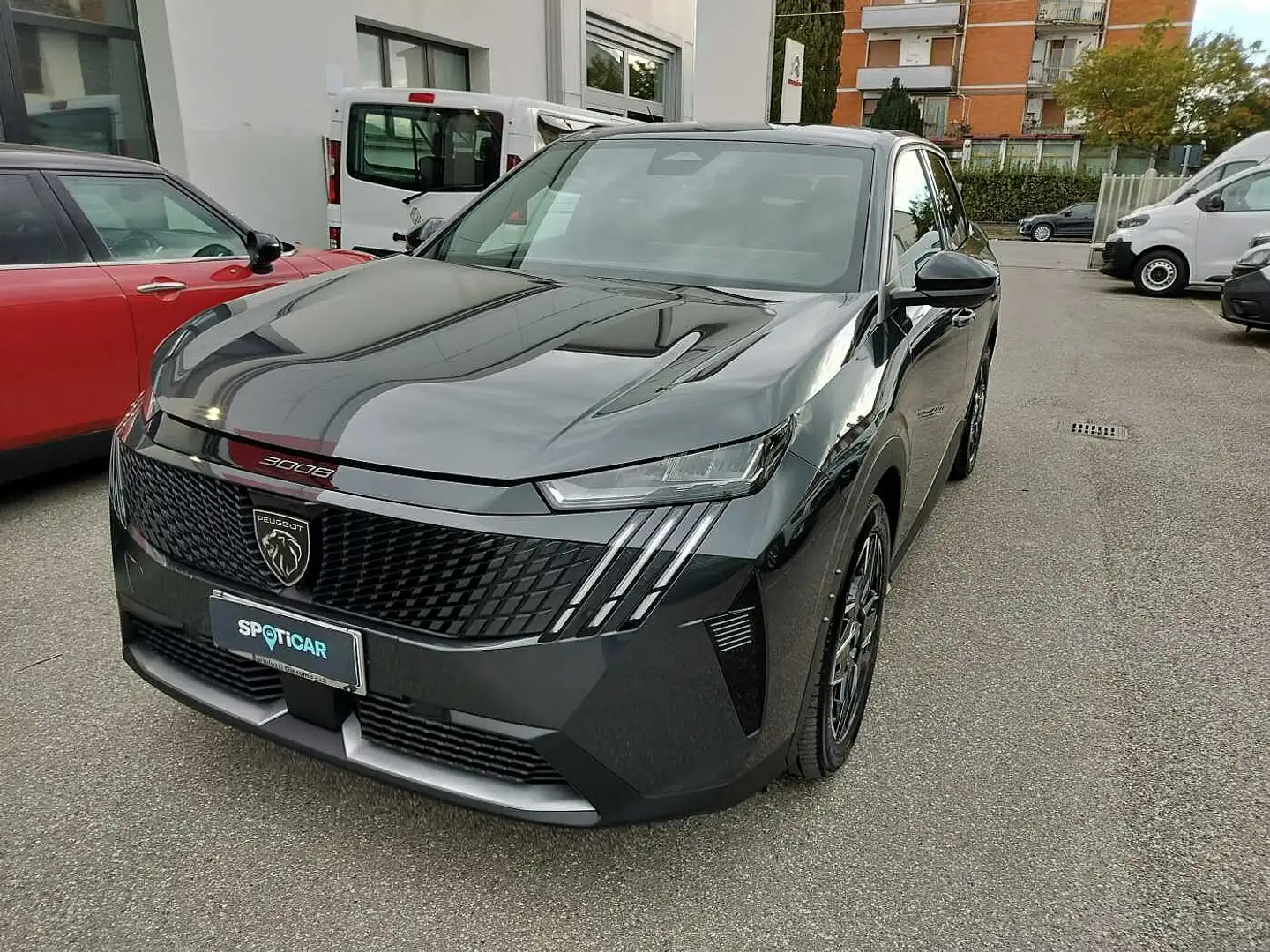 Peugeot 3008 3ª serie Hybrid 136 e-DCS6 Allure Grigio - 2