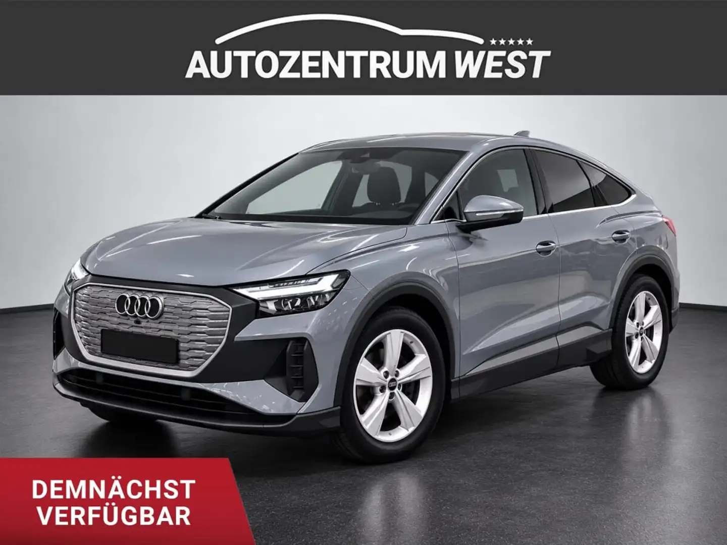 Audi Q4 e-tron Q4 45 e-tron Sportback 82kWh ...NAVI/AHK/SHZ Silber - 1