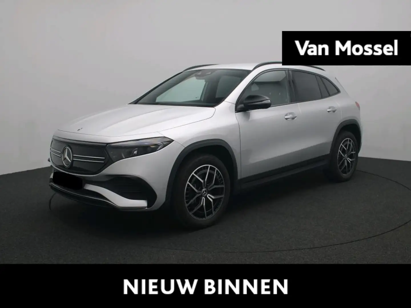 Mercedes-Benz EQA 250 250+ AMG Line + CARPLAY + NIGHTPAKKET + SUROUND VI Zilver - 1