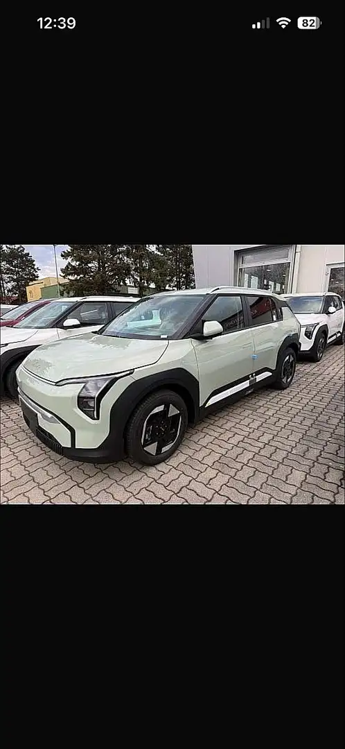 Kia EV3 FWD 81,4kWh Long Range Air !!!!!!!!Sitzheizung!... Grün - 1
