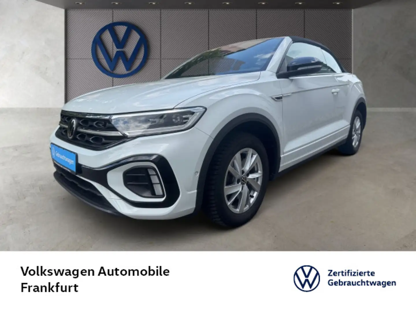 Volkswagen T-Roc 1.5 TSI DSG R-Line Navi IQ.Light Weiß - 1