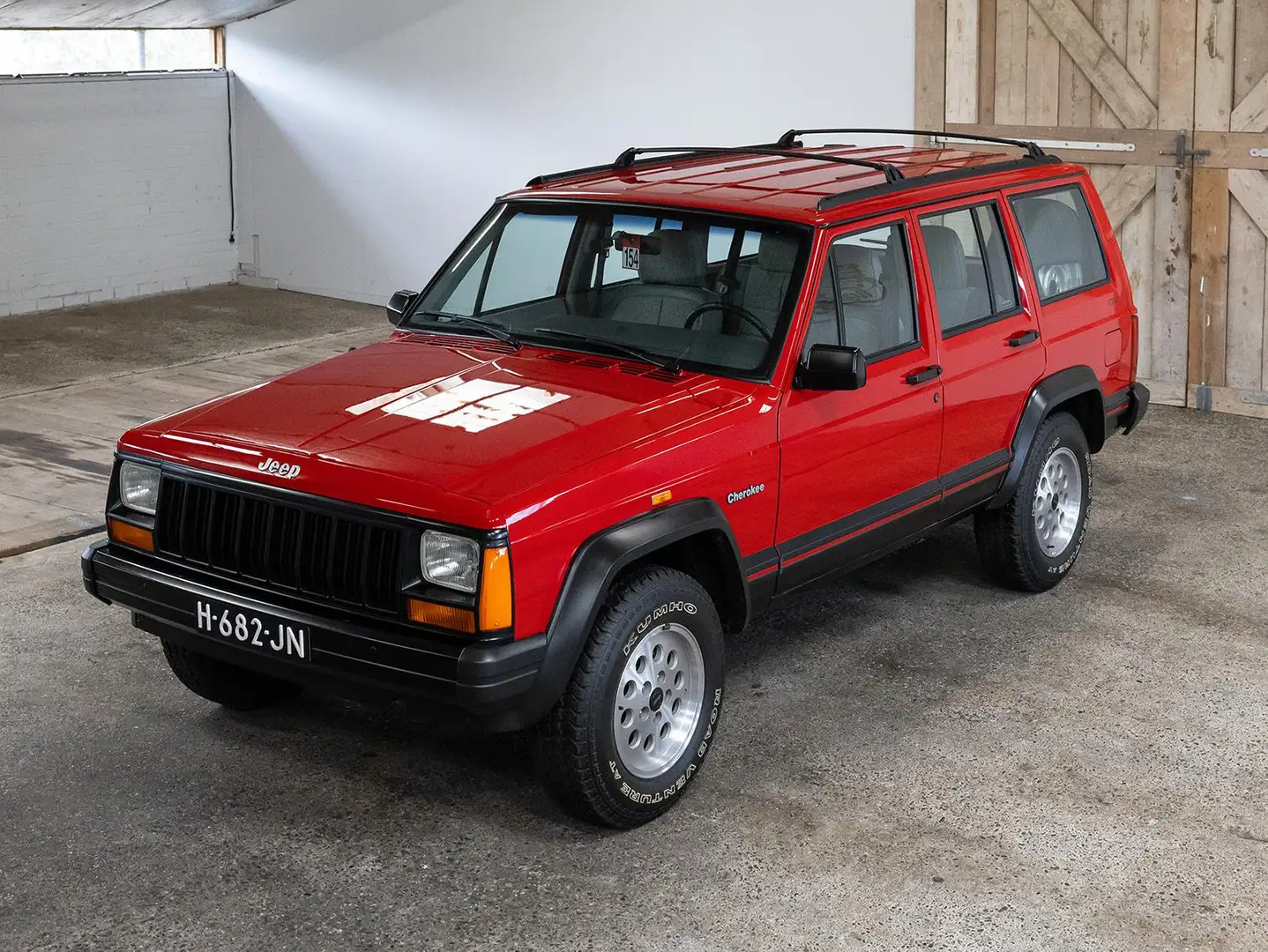 Jeep Cherokee XJ 154 Pristine condition Červená - 2