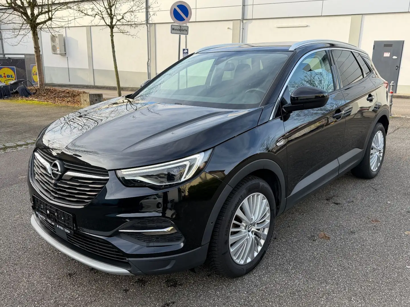 Opel Grandland X Dynamic TÜV NEU/NAVI/LED/R-CAM/AHK Noir - 2