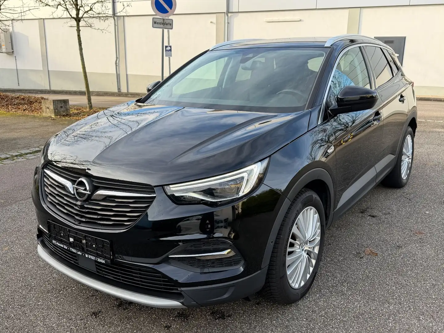 Opel Grandland X Dynamic TÜV NEU/NAVI/LED/R-CAM/AHK Noir - 1