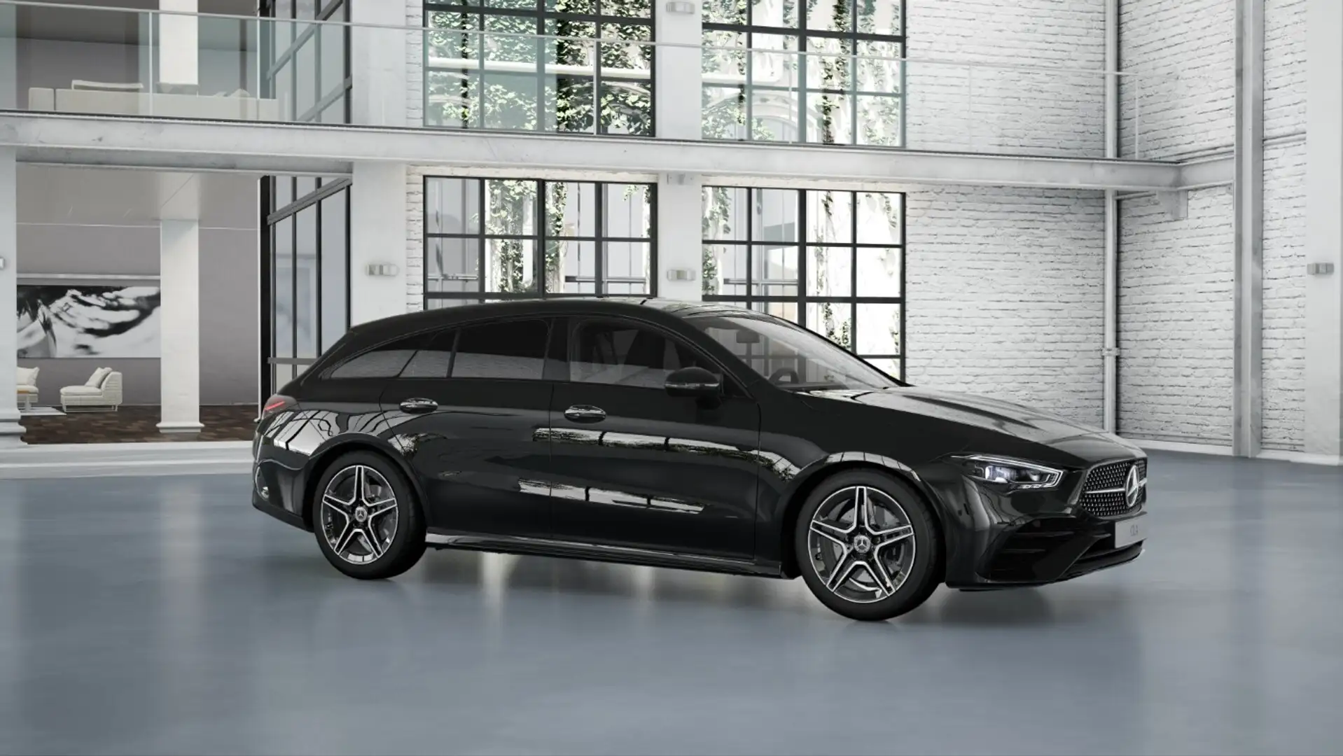 Mercedes-Benz CLA 200 d Shooting Brake Österreich-Edition Navi,Rückfahrk Noir - 2