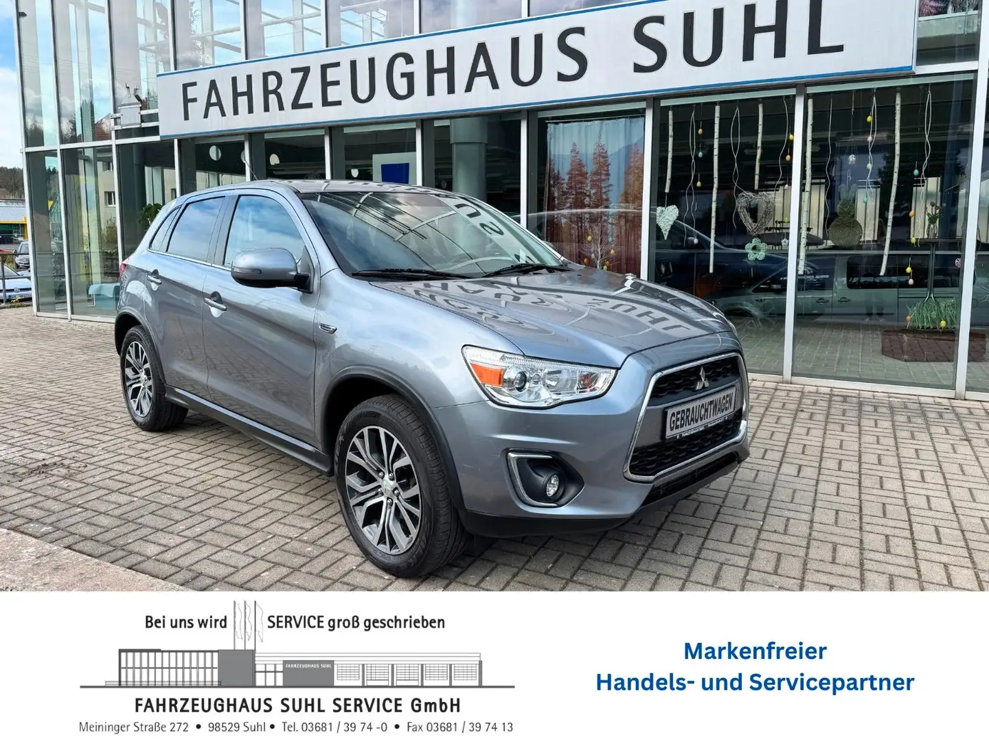 Mitsubishi ASX 4WD Silber - 1