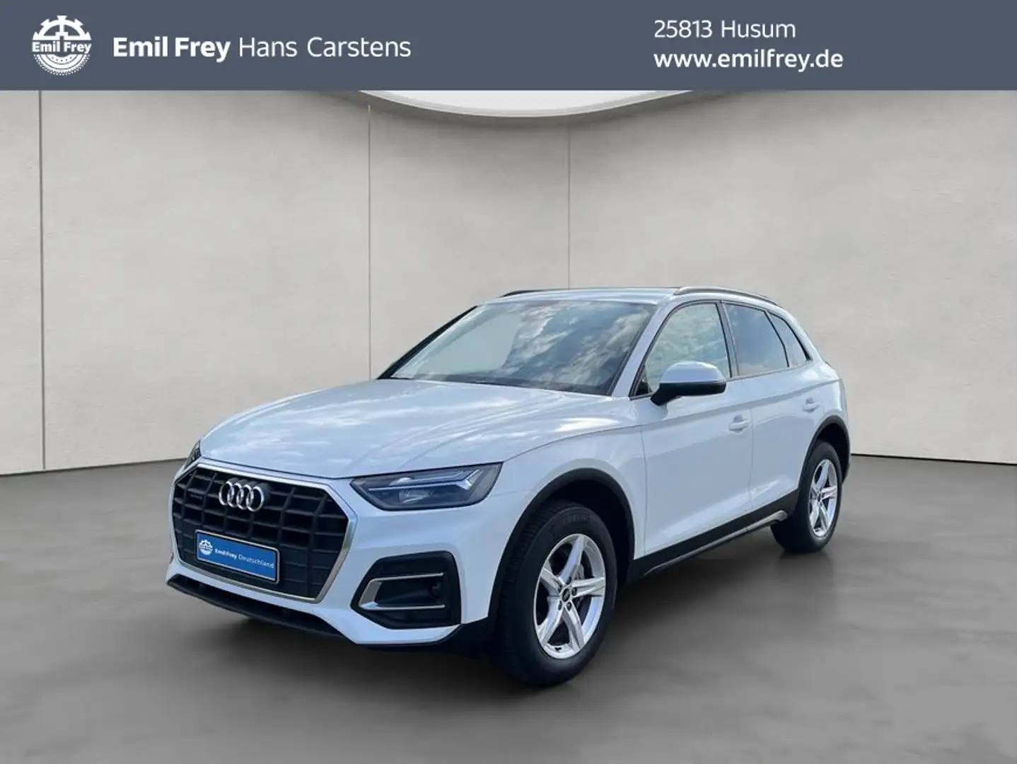 Audi Q5 40 TDI quattro S tronic AHK Paket Business Weiß - 1