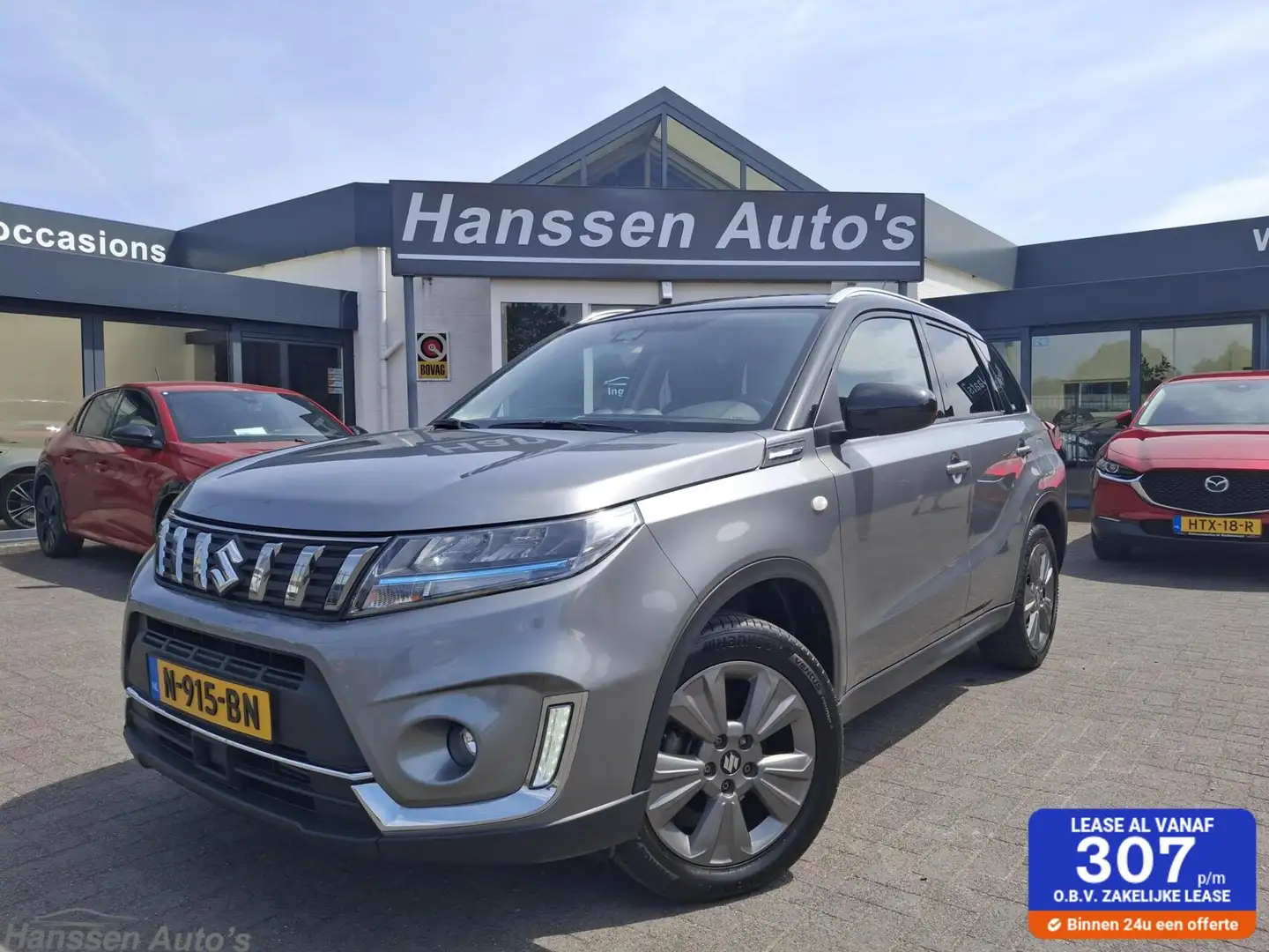 Suzuki Vitara 1.4 Boosterjet Comfort Smart Hybrid Grijs - 1