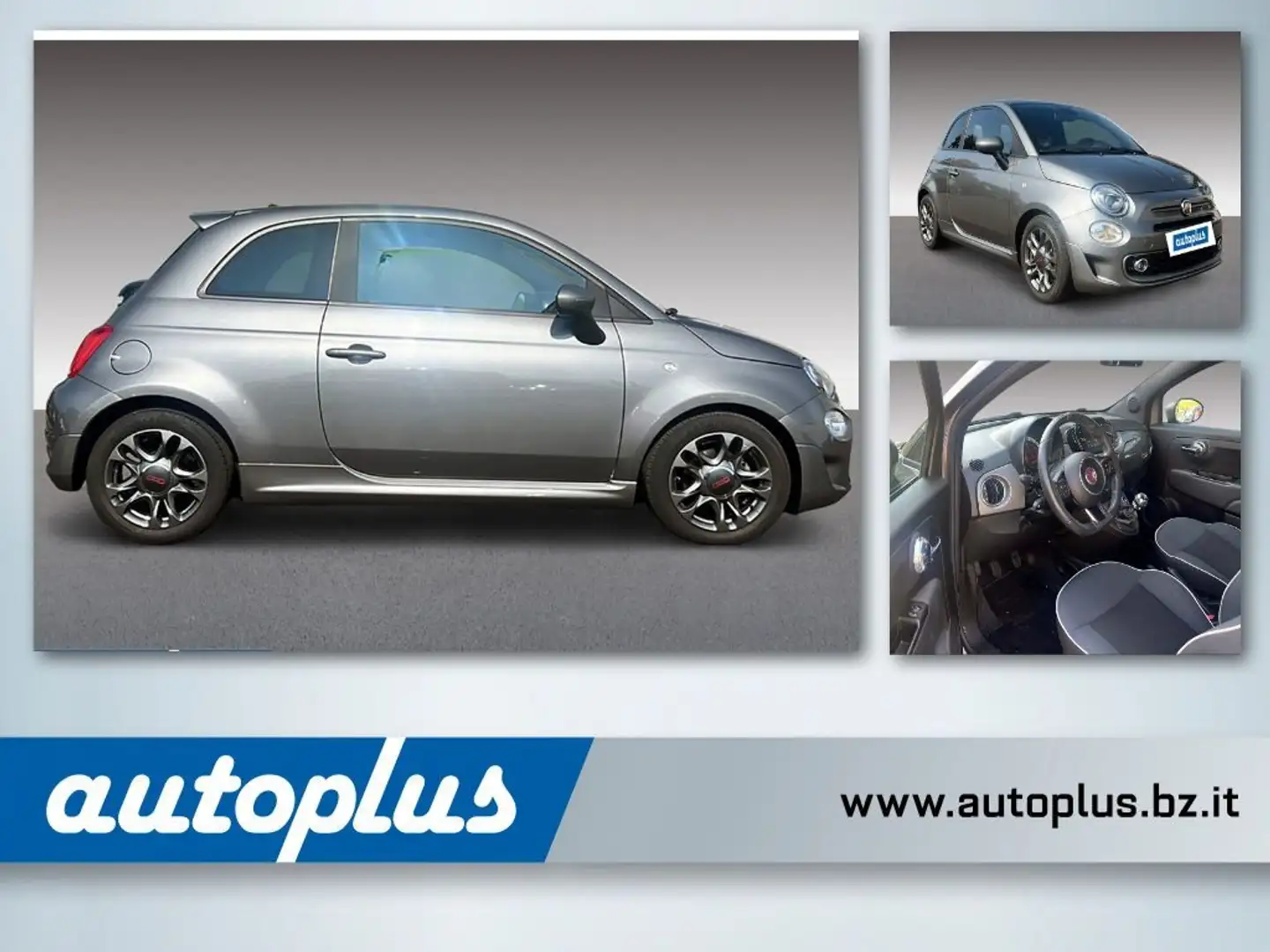 Fiat 500 1.2 Sport Grigio - 1
