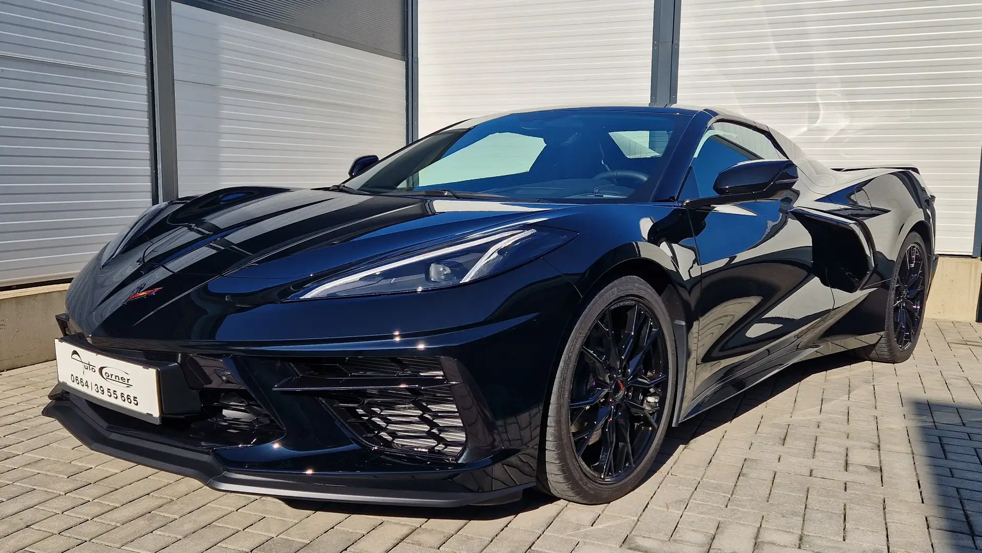 Corvette Stingray C8 CABRIO 3LT 6,2L V8 BLACK-EDITION "Front Lift" Schwarz - 1