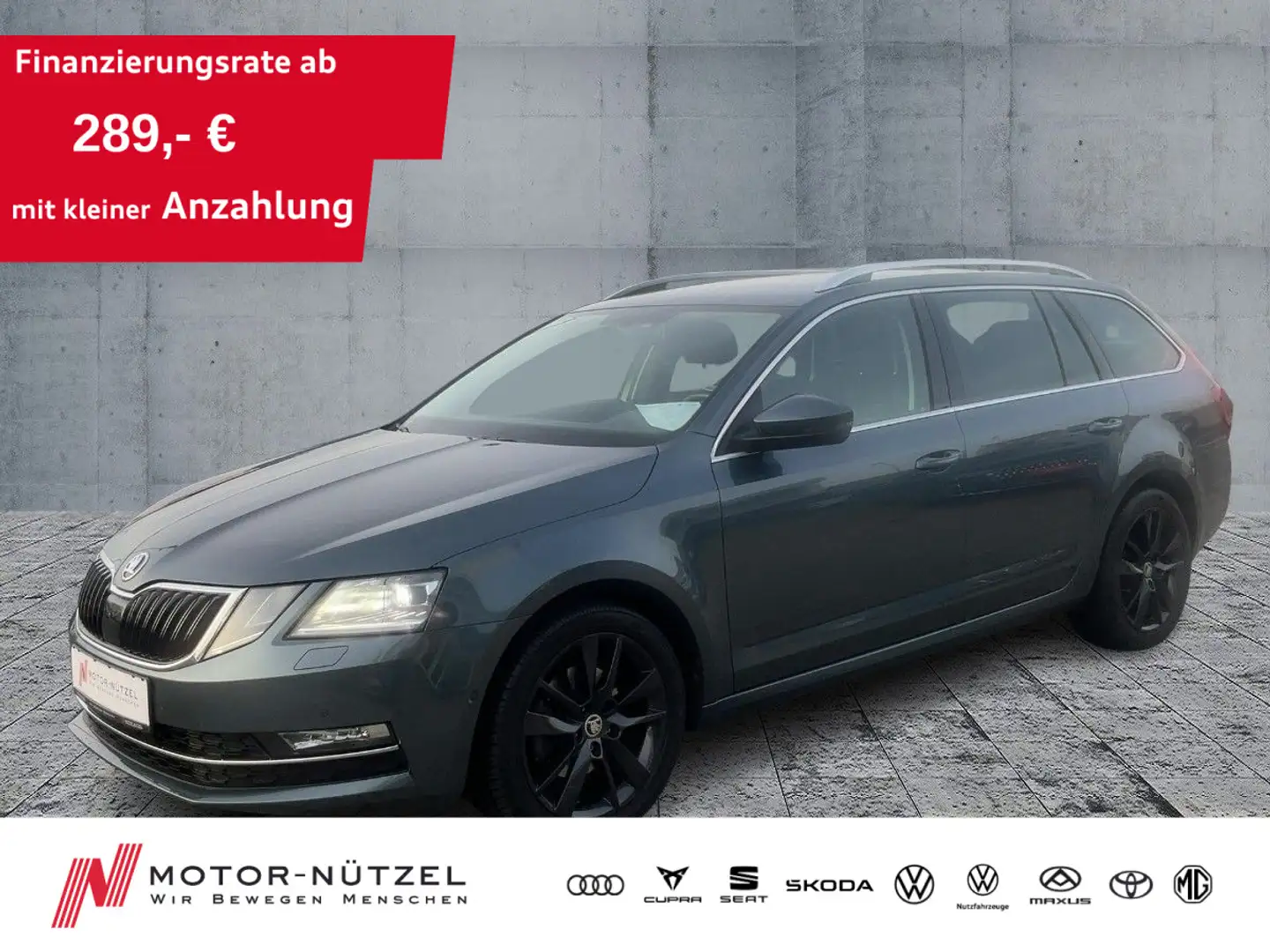 Skoda Octavia Combi 1.5 TSI DSG STYLE LED+RFK+STDHZG Grau - 1