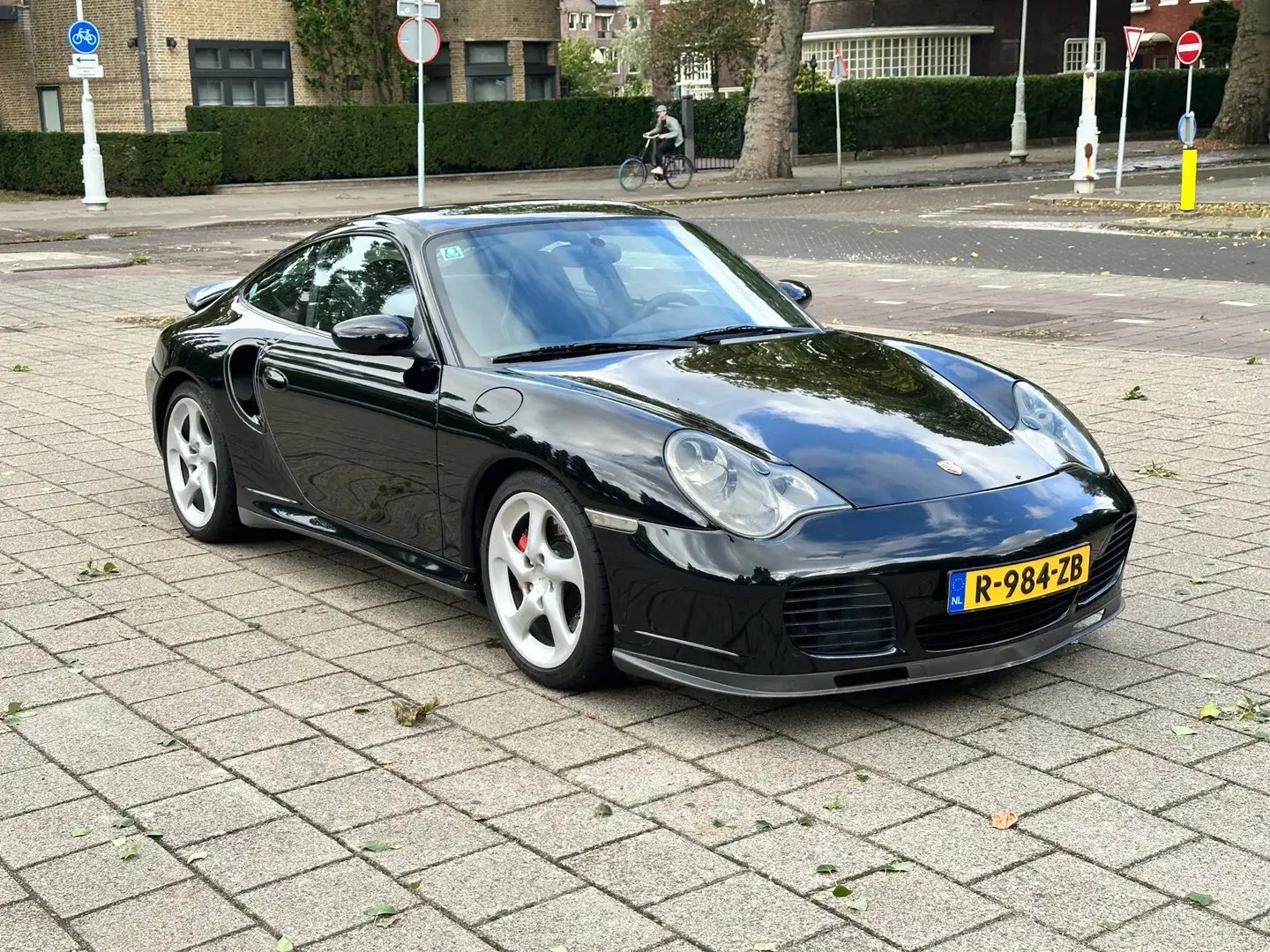 Porsche 911 3.6 Coupé Turbo X50 Zwart - 1