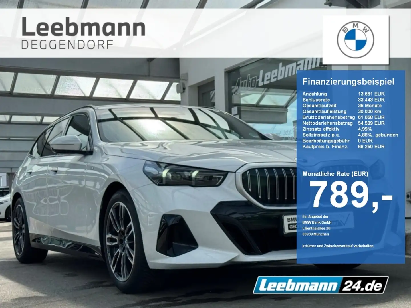 BMW 540 d xDrive Tour. M-Sport GARANTIE bis 08/2029 Weiß - 1