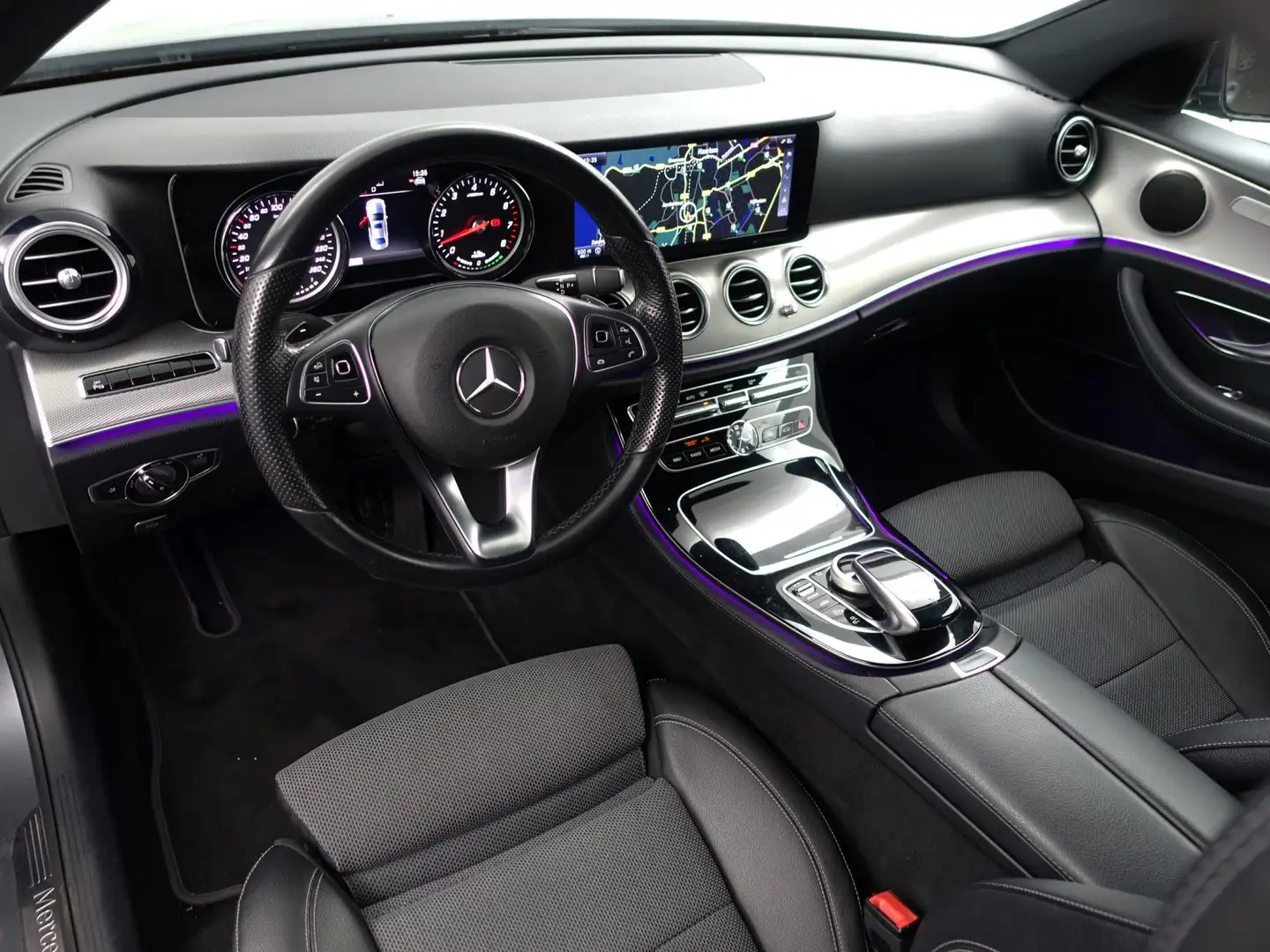 Mercedes-Benz E 350 e Premium Aut- Nap 131dkm, Dealer onderhouden, Car Grau - 2