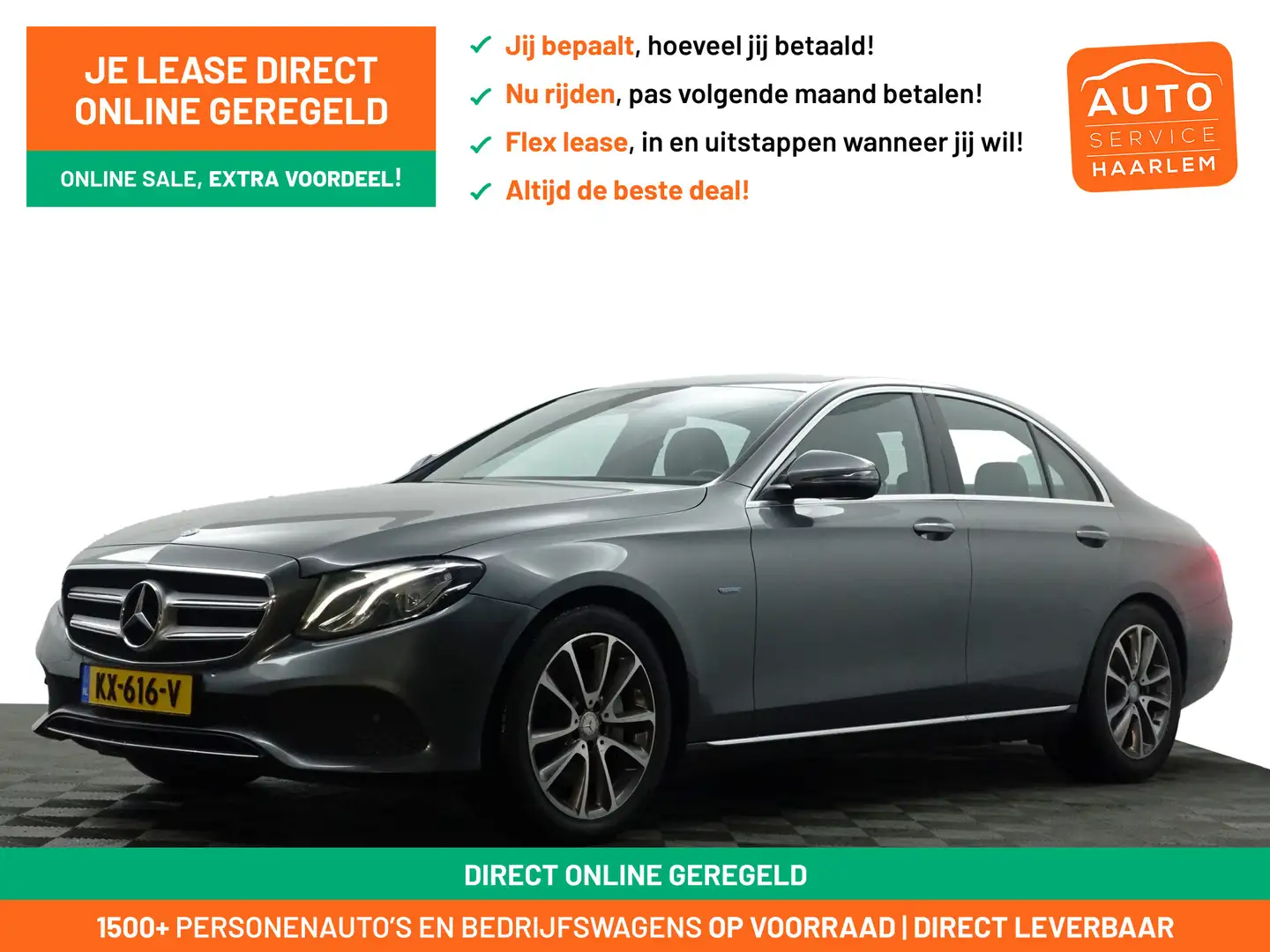 Mercedes-Benz E 350 e Premium Aut- Nap 131dkm, Dealer onderhouden, Car Grau - 1