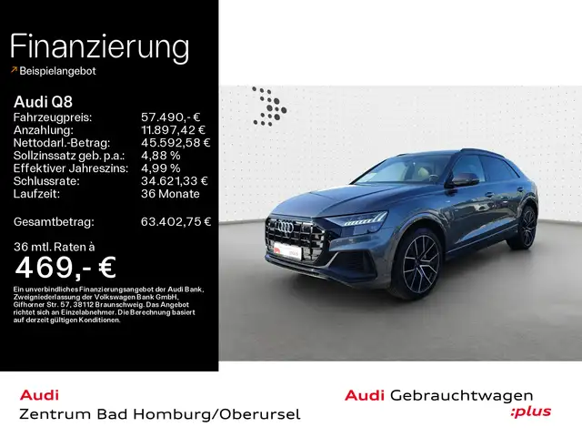 Audi Q8 55 TFSI quattro S line*Navi*Matrix*Alu*B&O*PD