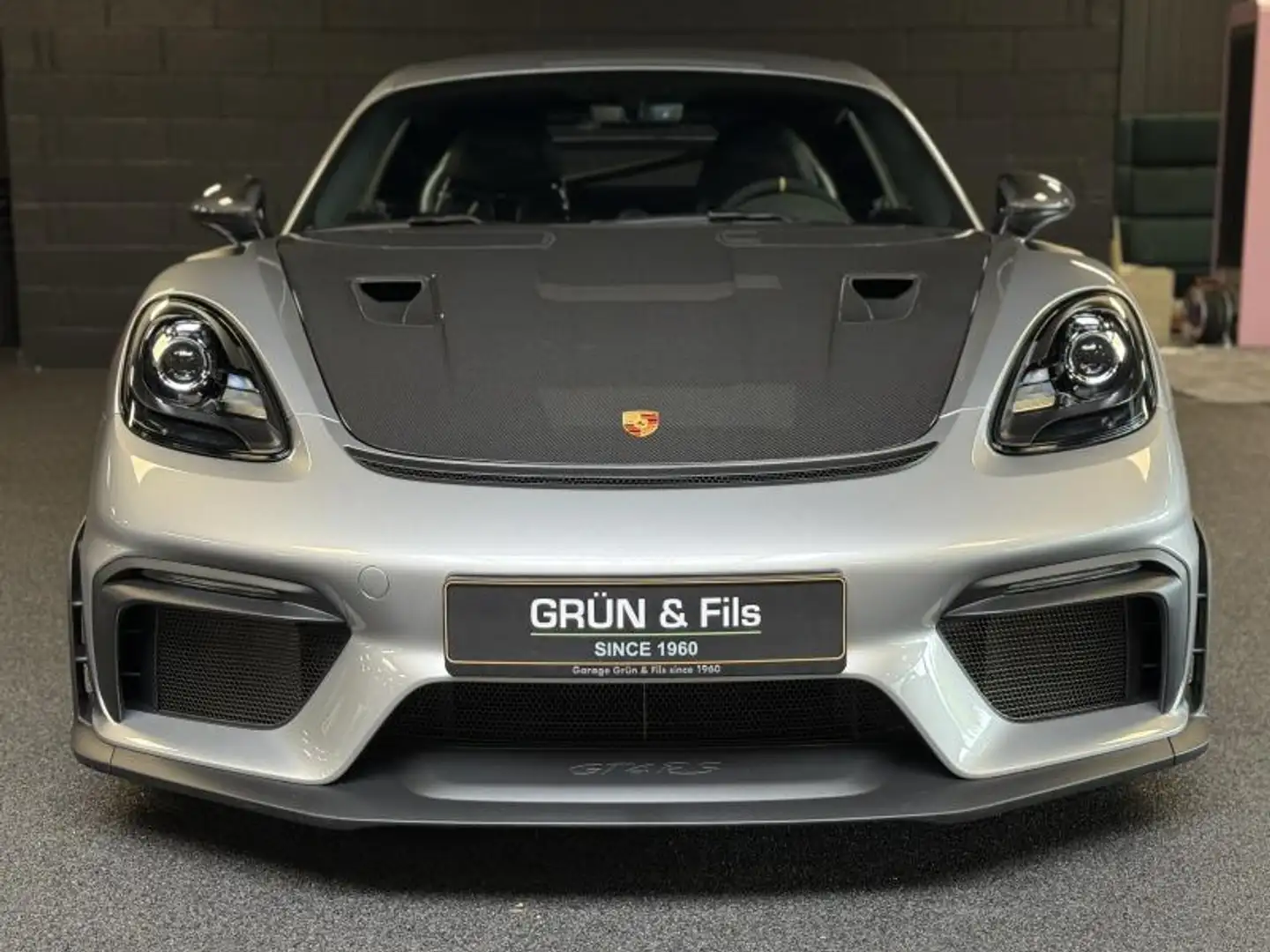 Porsche Cayman GT4RS Weissach Clubsport Argent - 2