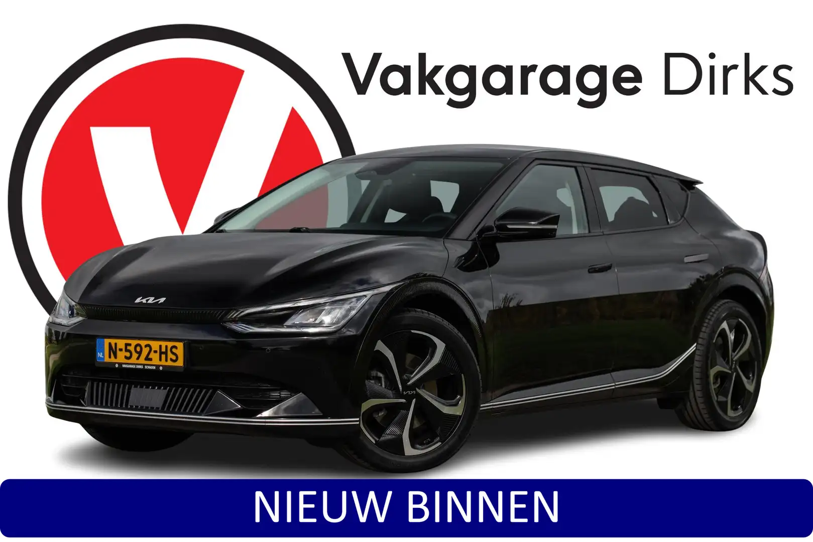 Kia EV6 Plus 77.4 kWh ✅ Warmtepomp ✅ ACC ✅ Leder Nero - 1