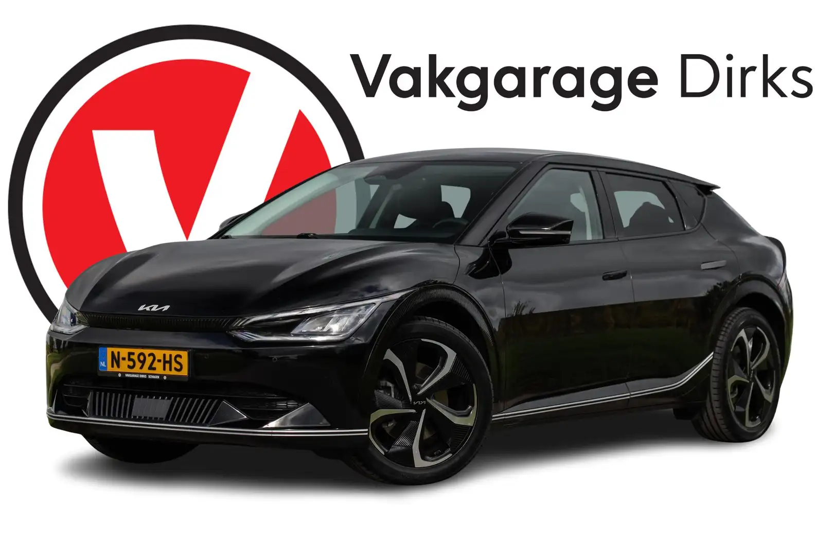 Kia EV6 Plus 77.4 kWh ✅ Warmtepomp ✅ ACC ✅ Leder Noir - 1
