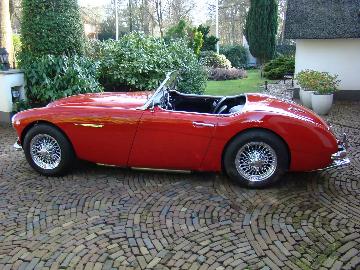 Austin-Healey 100 100/6 BN6 117PK Tweezitter Rot - 1