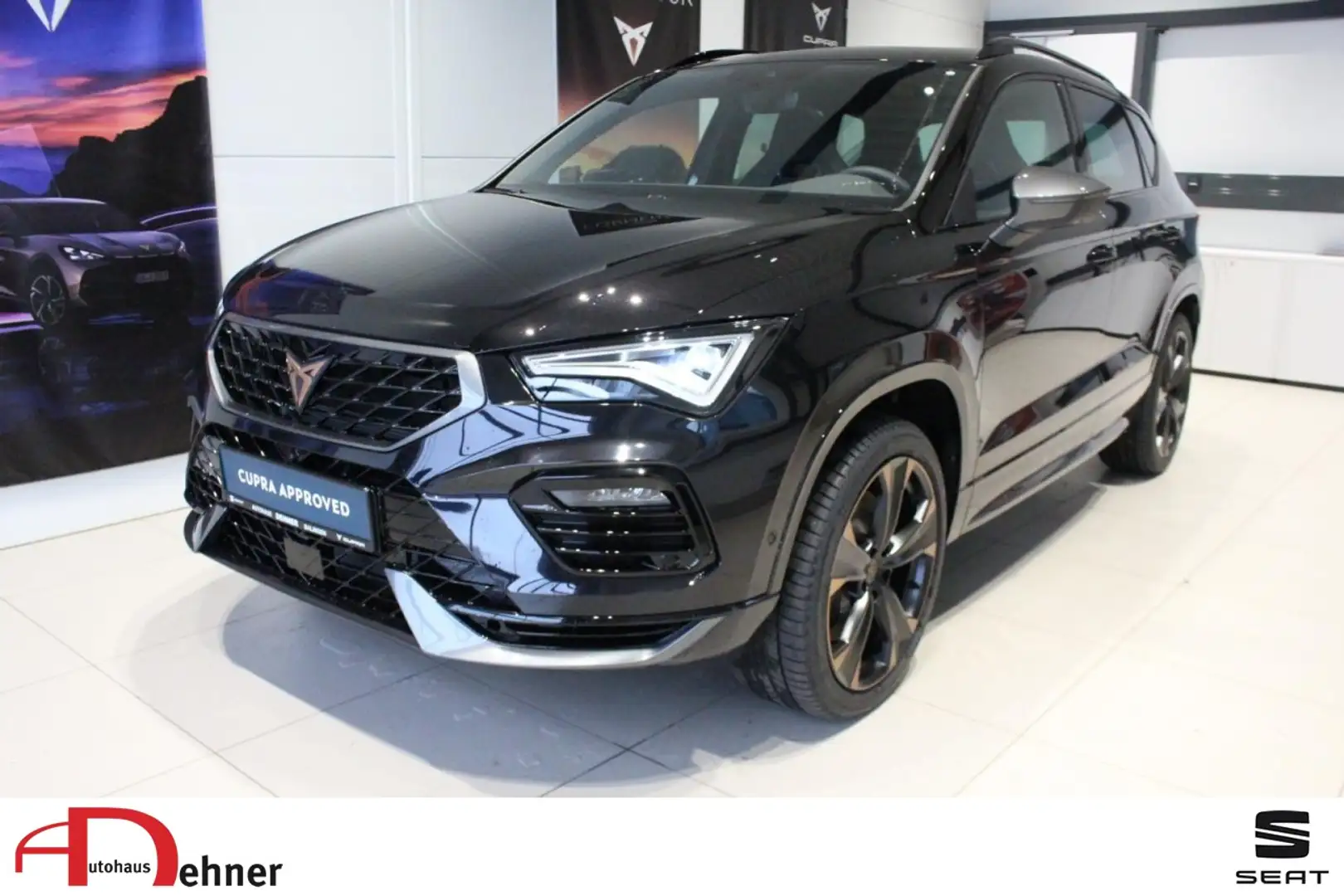 CUPRA Ateca VZ 4Drive 2.0 TSI 221 kw 7-Gang-DSG Klima Navi Schwarz - 1
