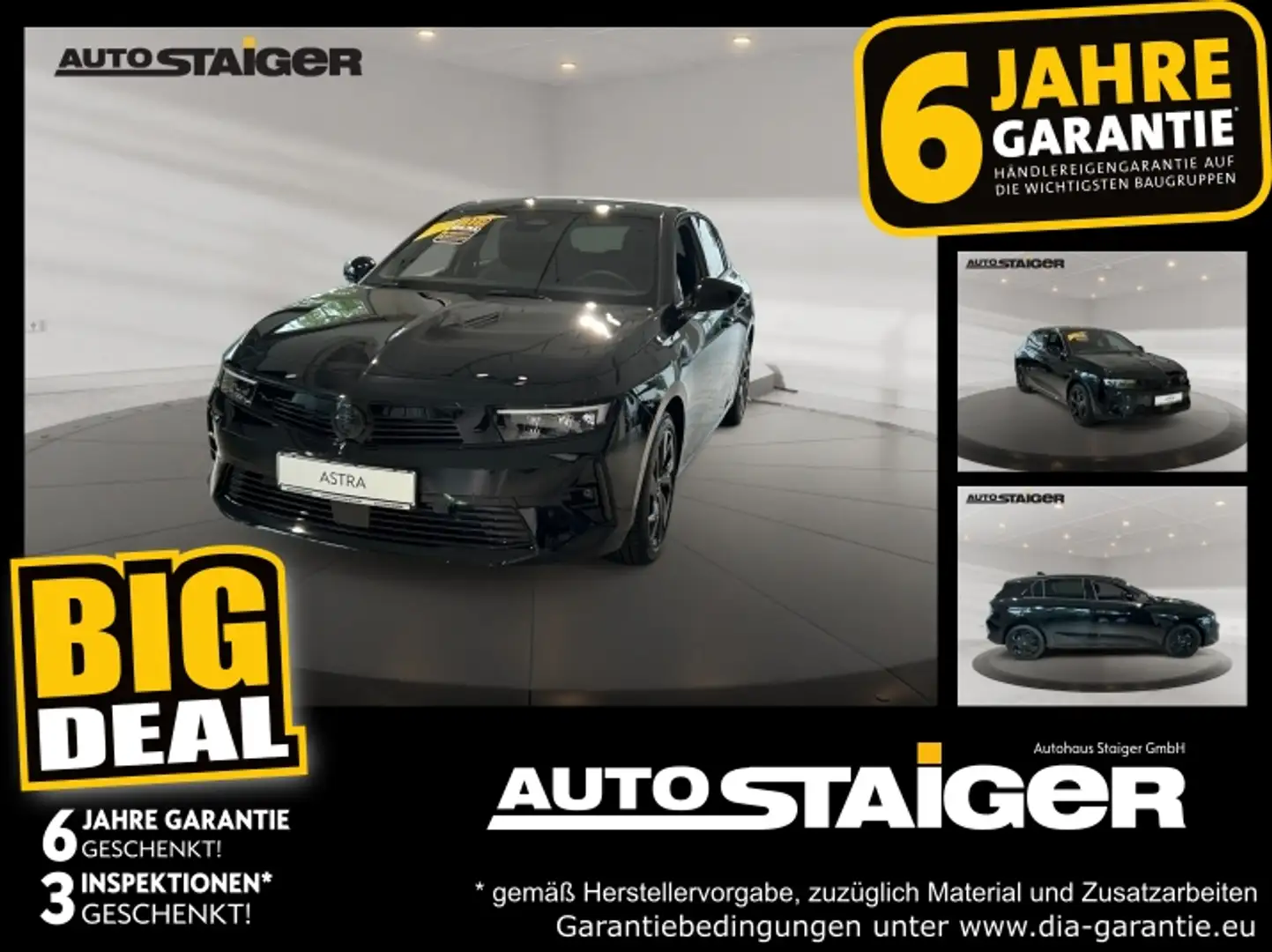 Opel Astra GS 1.2 Turbo Rückfahrkamera Sitzheizung Noir - 1