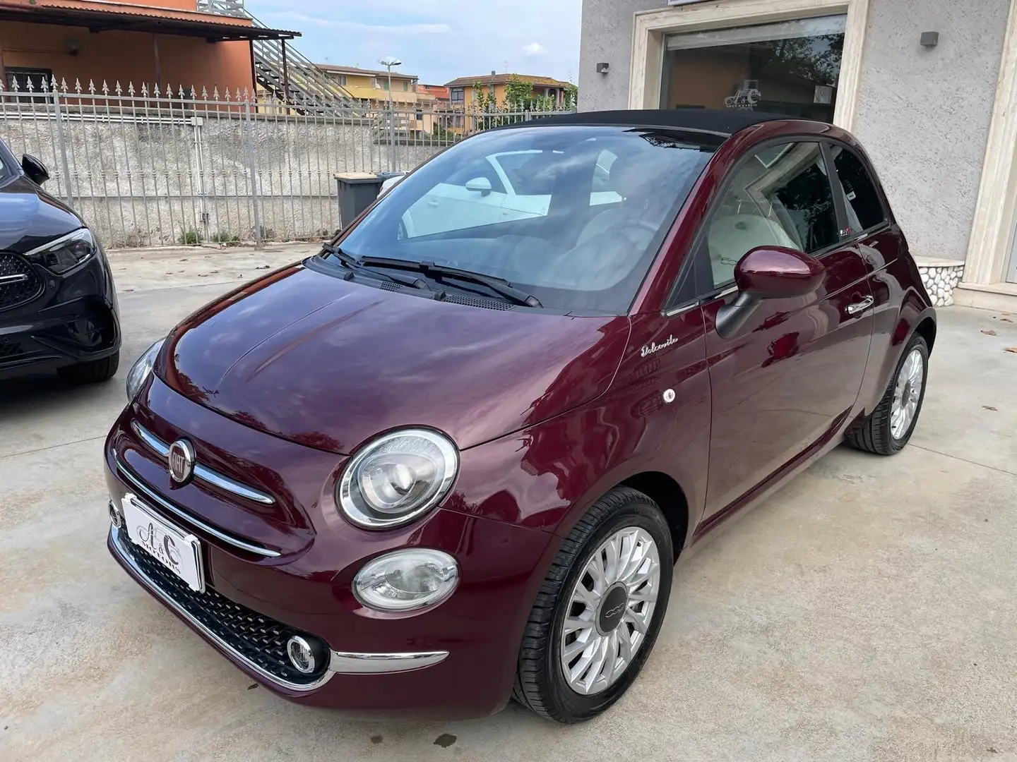 Fiat 500C Dolcevita 1.0 Hybrid Rosso - 1