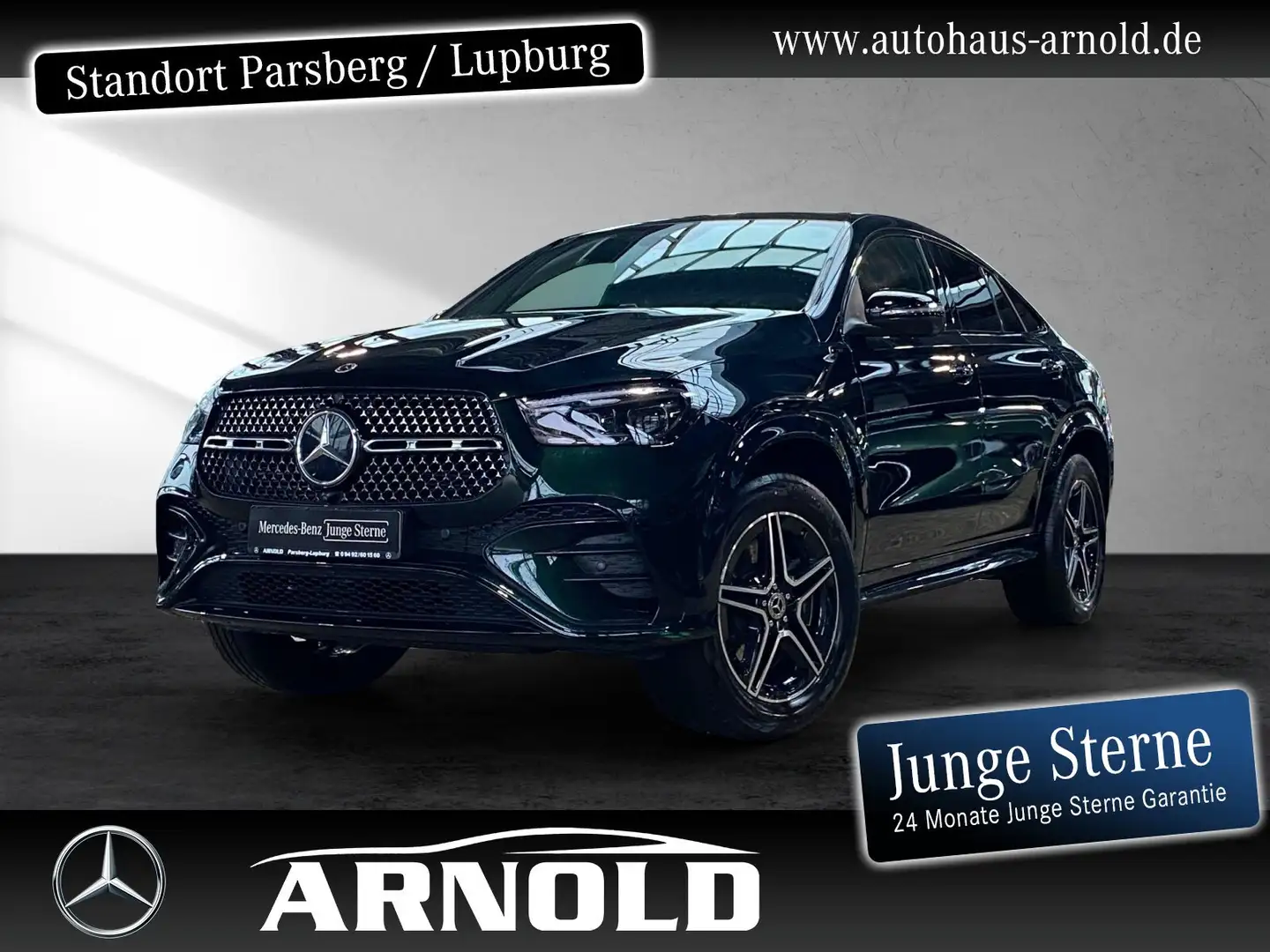 Mercedes-Benz GLE 400 GLE 400 e 4M Coupe AMG Line AIRM HUD Pano AHK LED Grün - 1