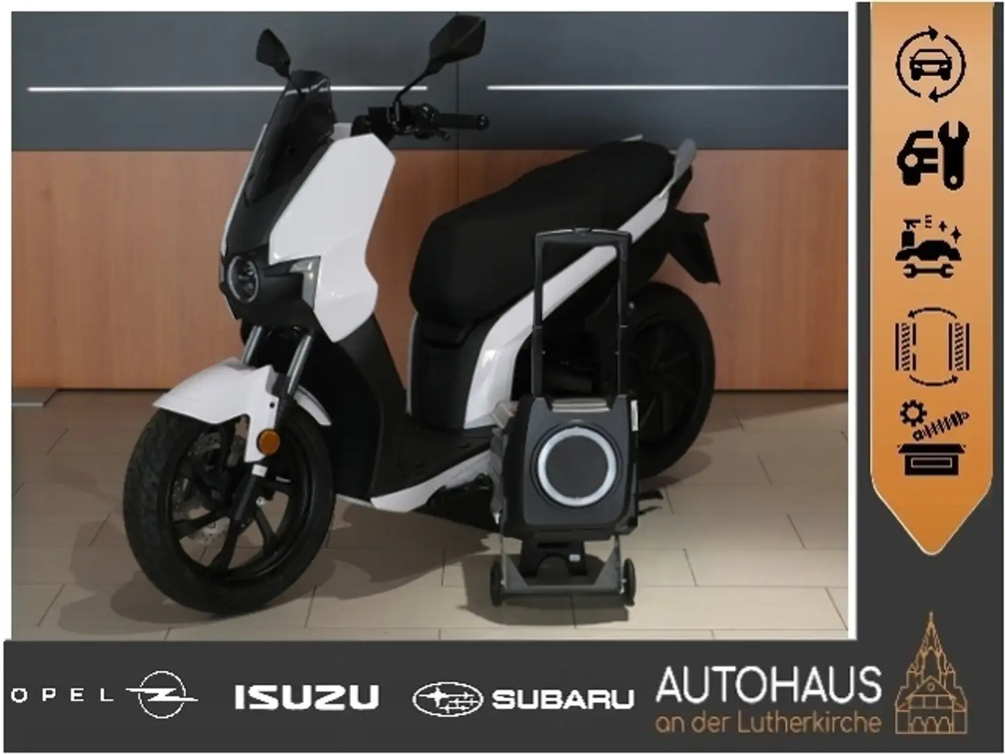 Silence S01 L3E Connect *Akku entnehmbar**Reichw 133km* Fehér - 1