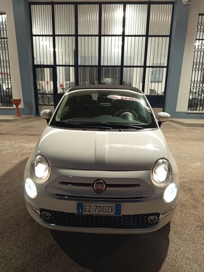 Fiat 500 500 C 0.9 TwinAir Turbo 105 CV Lounge Blanc - 1