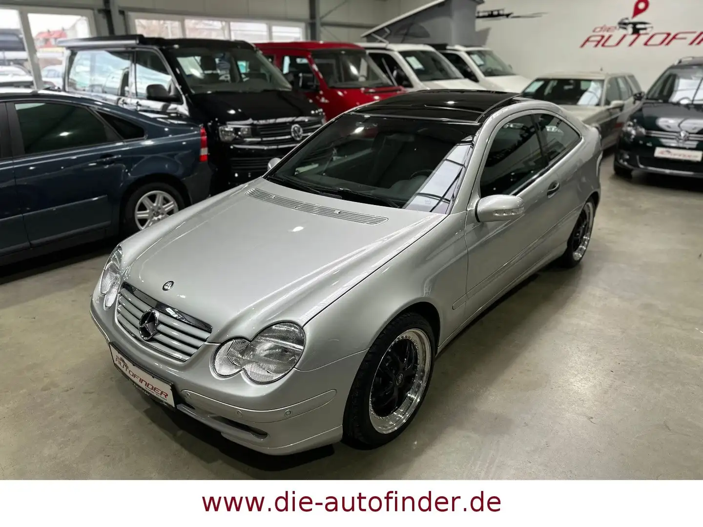 Mercedes-Benz C 320 Sportcoupe Navi,Panorama,PDC,Alu17",1.Hand Argent - 2